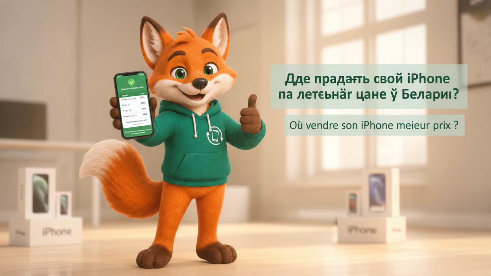 Дзе прадаць свой iPhone па лепшай цане ў Беларусі?