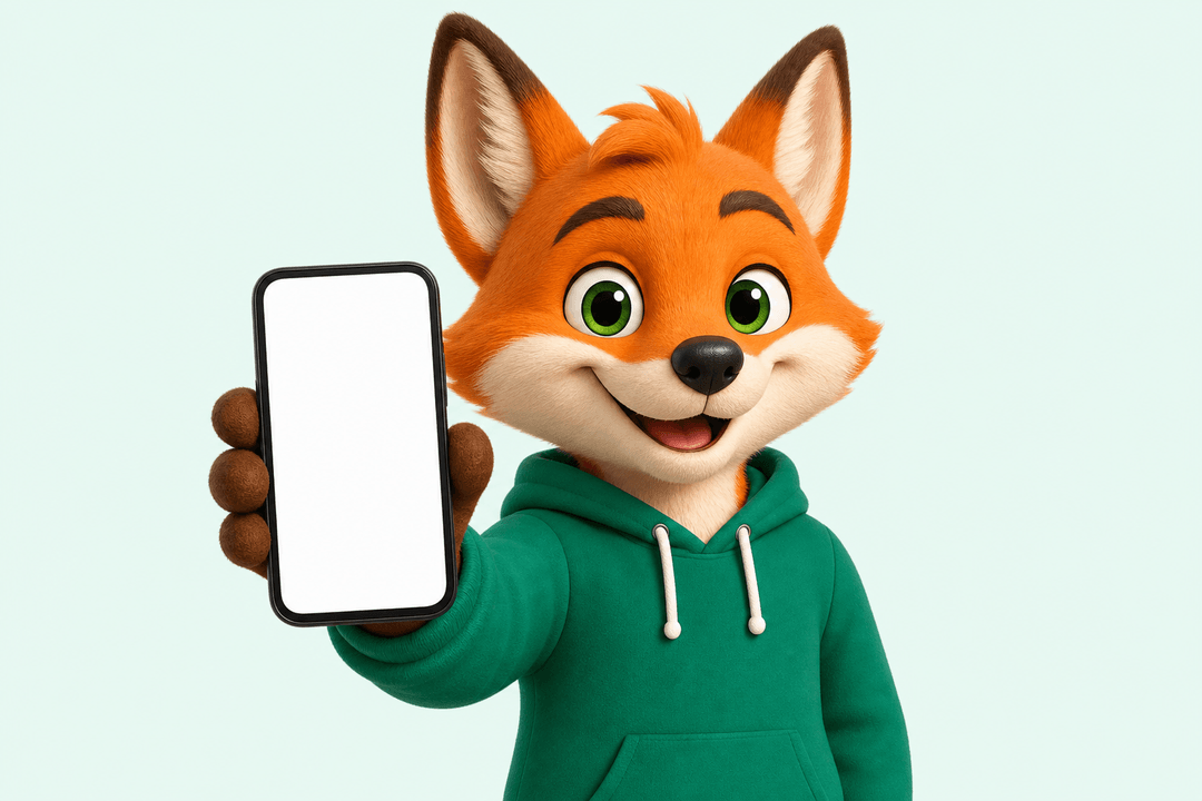 Fox, rachat-telephone.com'ın maskotu